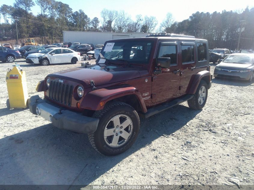 2008 Jeep Wrangler Unlimited Sahara VIN: 1J4GA59158L504066 Lot: 35472917