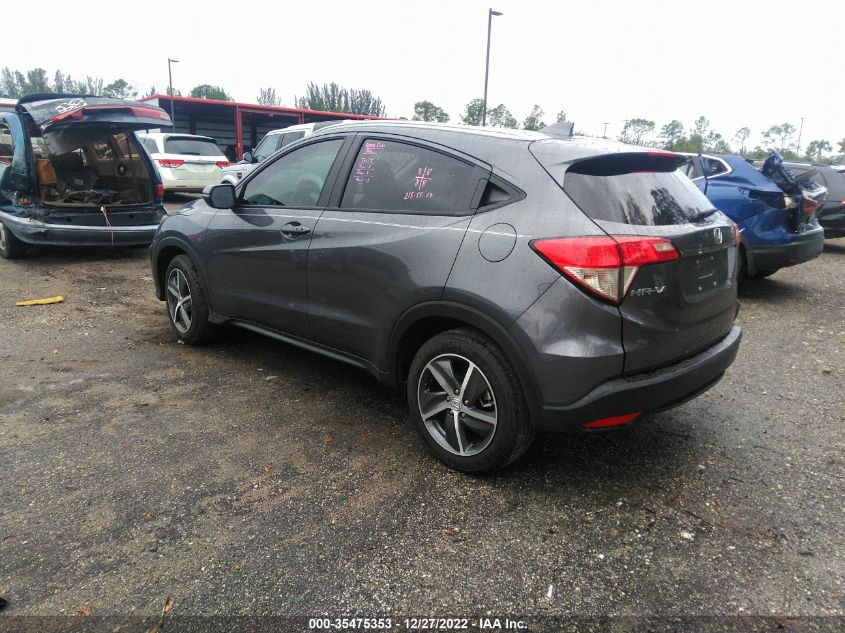 2022 Honda Hr-V Ex VIN: 3CZRU5H52NM711948 Lot: 35475353