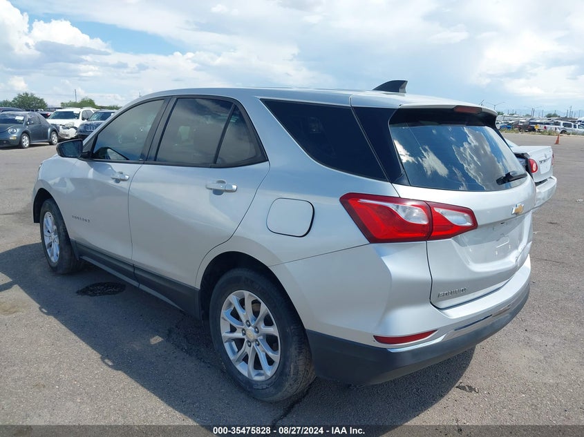 VIN 3GNAXHEV1JS511012 2018 CHEVROLET EQUINOX LS