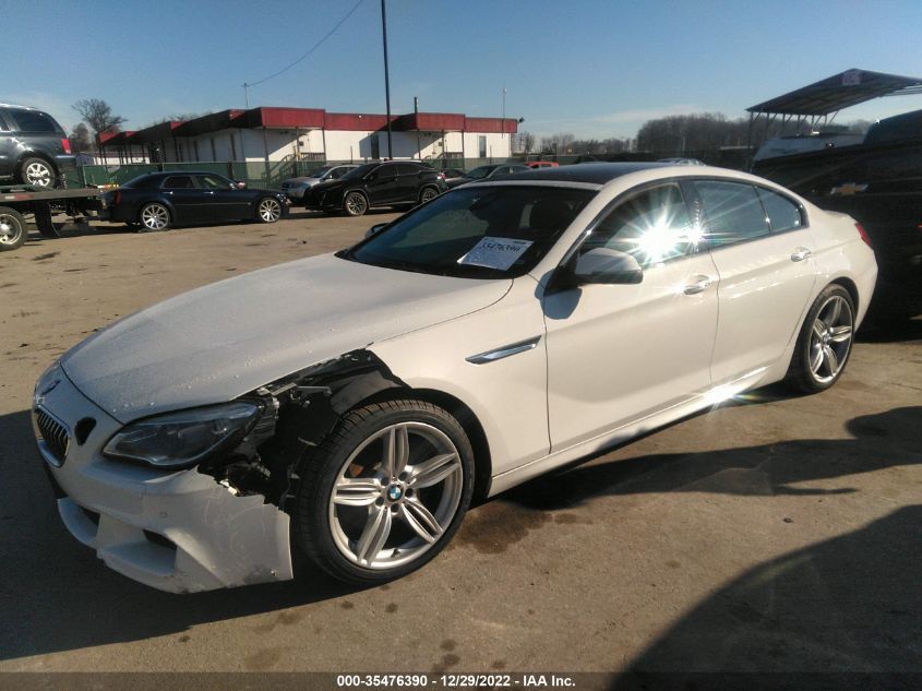 2016 BMW 640I Gran Coupe xDrive VIN: WBA6D2C50GGT65908 Lot: 35476390