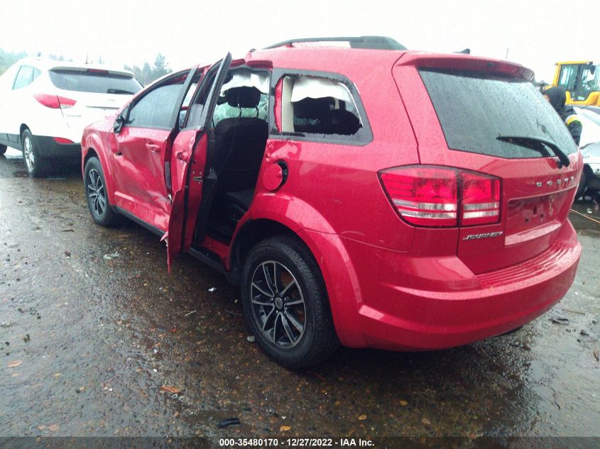 3C4PDCAB3JT294390 2018 Dodge Journey Se