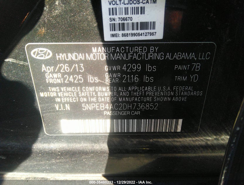 5NPEB4AC2DH736852