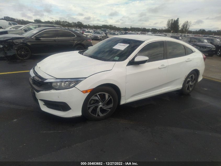 2018 Honda Civic Lx VIN: 2HGFC2F52JH536575 Lot: 35483682