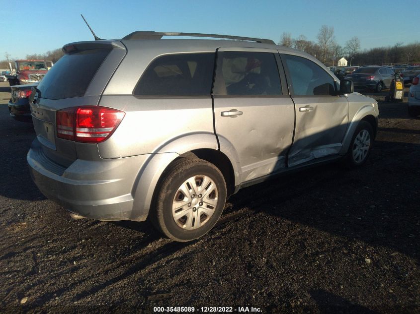 2017 Dodge Journey Se VIN: 3C4PDCAB0HT648148 Lot: 35485089