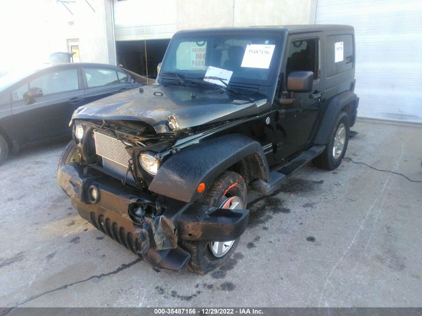 2012 Jeep Wrangler Sport VIN: 1C4AJWAG6CL251155 Lot: 35487156