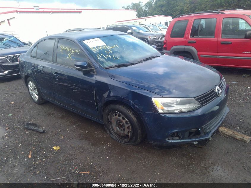 2011 Volkswagen Jetta 2.5L Se VIN: 3VWDZ7AJ6BM050860 Lot: 35490123