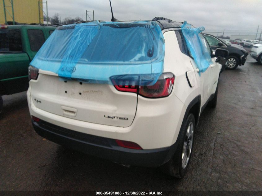 2020 Jeep Compass Limited 4X4 VIN: 3C4NJDCB4LT116333 Lot: 35491085