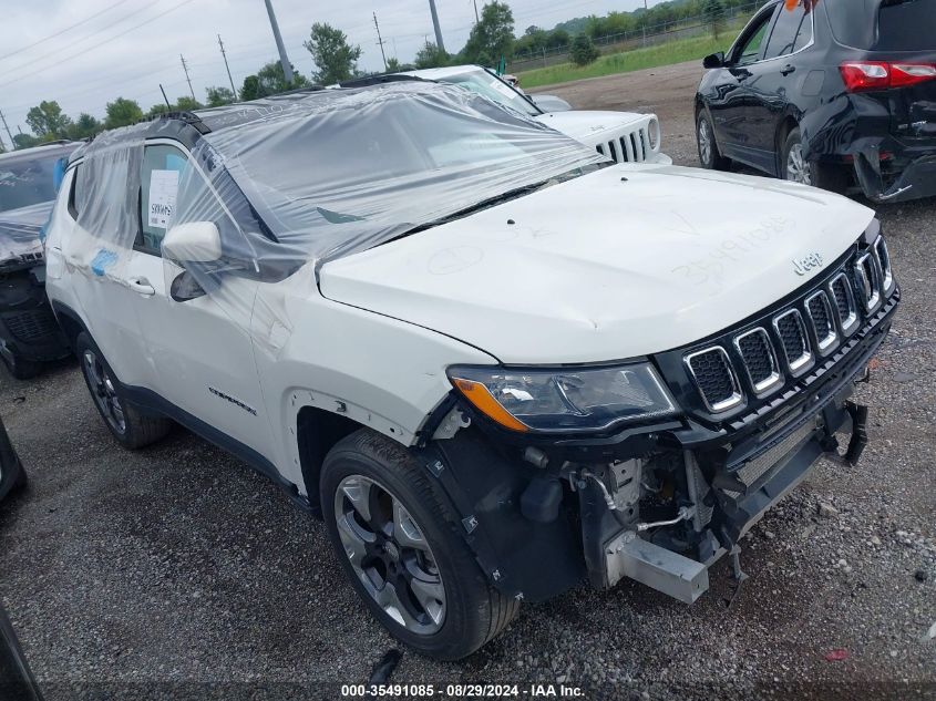 2020 Jeep Compass Limited 4X4 VIN: 3C4NJDCB4LT116333 Lot: 35491085