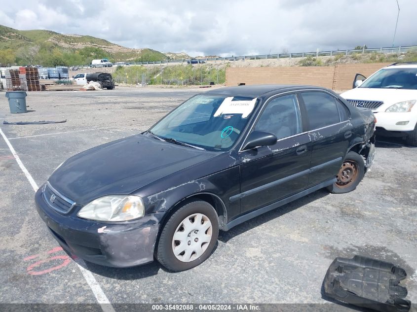 1999 Honda Civic Lx VIN: JHMEJ6674XS004009 Lot: 35492088