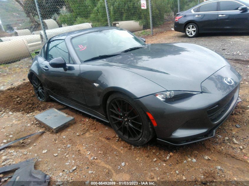 2019 Mazda Mx-5 Miata Rf Club VIN: JM1NDAL76K0302887 Lot: 35492889