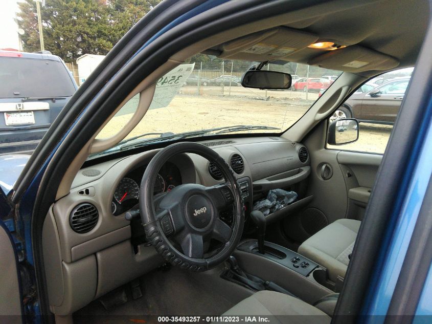 2006 Jeep Liberty Sport VIN: 1J4GL48K86W181612 Lot: 35493257