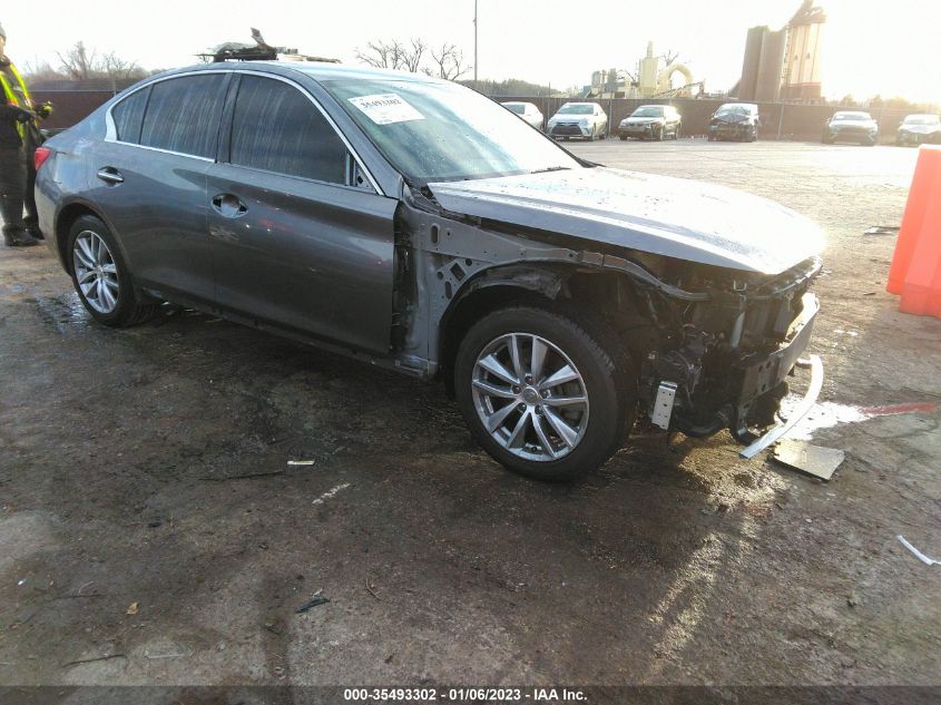 2017 Infiniti Q50 2.0T VIN: JN1CV7AR4HM681257 Lot: 35493302