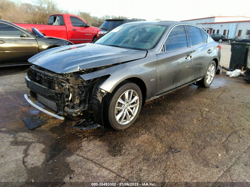 2017 Infiniti Q50 2.0T VIN: JN1CV7AR4HM681257 Lot: 35493302