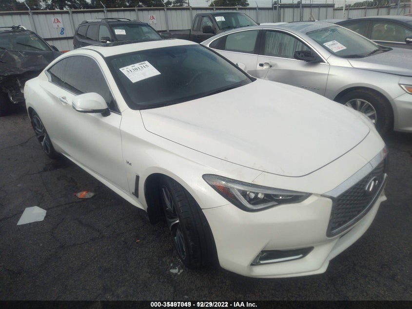 2018 Infiniti Q60 3.0T Luxe VIN: JN1EV7ELXJM392517 Lot: 35497049