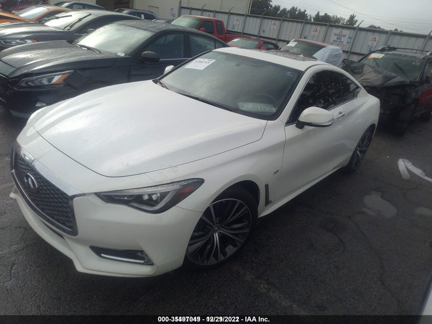 2018 Infiniti Q60 3.0T Luxe VIN: JN1EV7ELXJM392517 Lot: 35497049