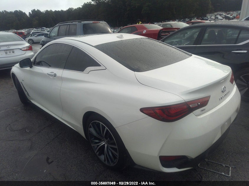 2018 Infiniti Q60 3.0T Luxe VIN: JN1EV7ELXJM392517 Lot: 35497049