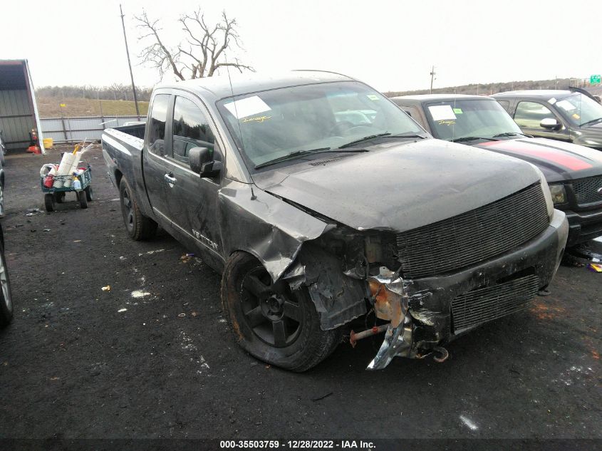 2006 Nissan Titan Se VIN: 1N6BA06B66N570835 Lot: 35503759