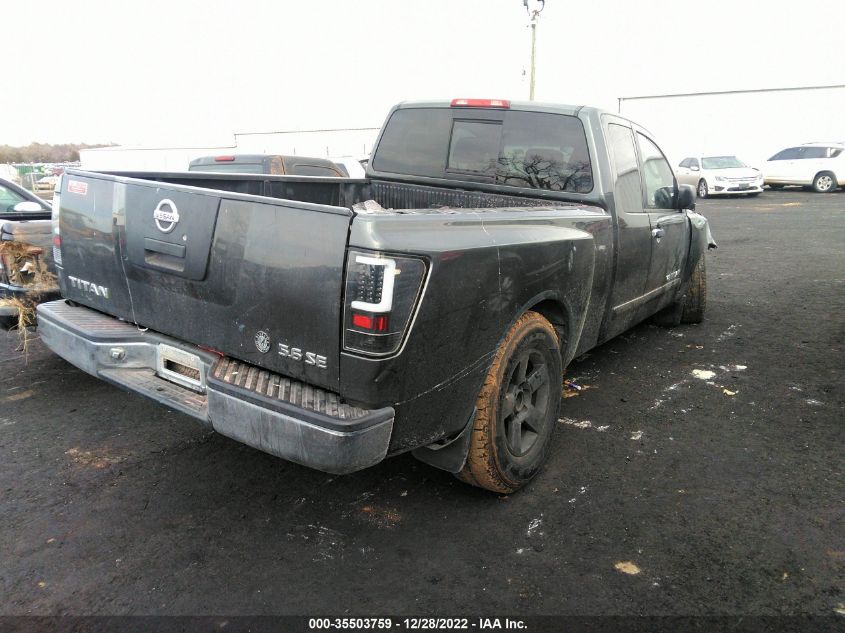 2006 Nissan Titan Se VIN: 1N6BA06B66N570835 Lot: 35503759