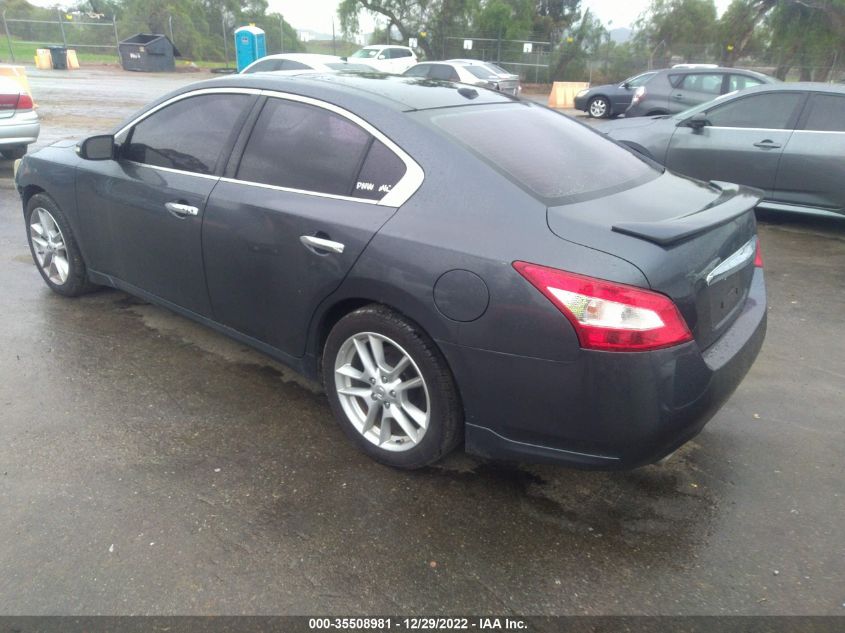 2009 Nissan Maxima 3.5 Sv VIN: 1N4AA51E49C821774 Lot: 40222177