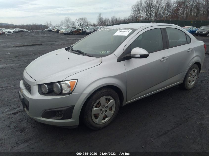 2016 Chevrolet Sonic Ls VIN: 1G1JB5SG9G4103208 Lot: 35510026