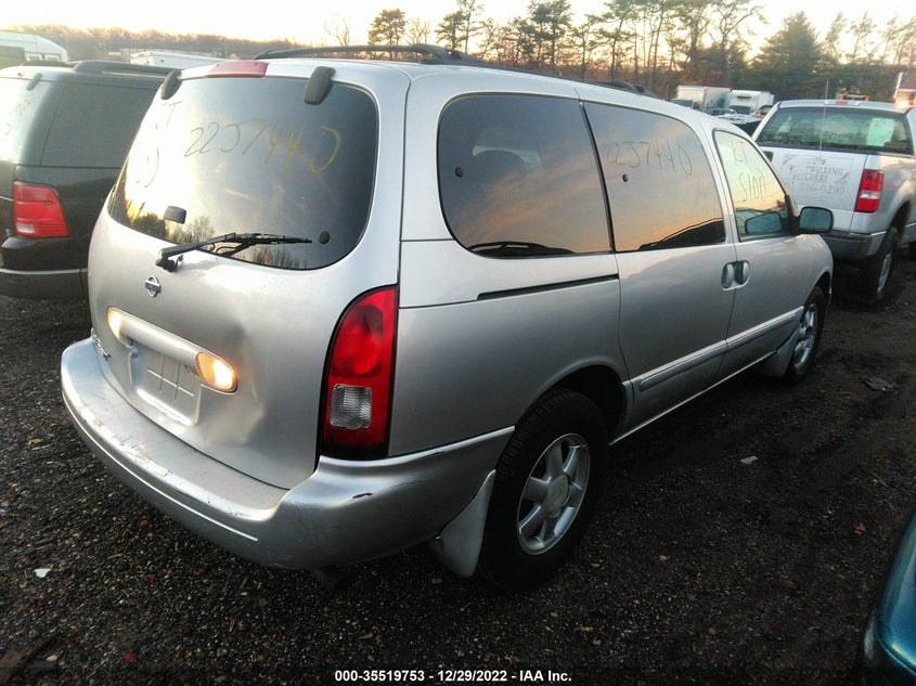 2002 Nissan Quest Gxe VIN: 4N2ZN15TX2D805482 Lot: 35519753