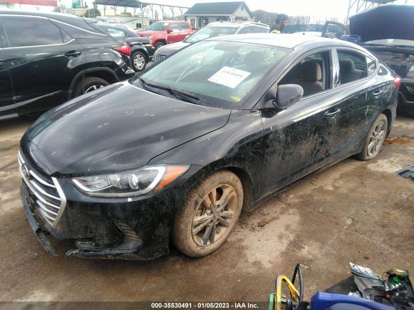 2018 Hyundai Elantra Sel VIN: 5NPD84LF0JH371827 Lot: 35530491