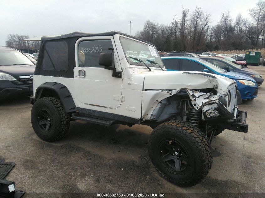 2003 Jeep Wrangler Se VIN: 1J4FA29143P374700 Lot: 35532753