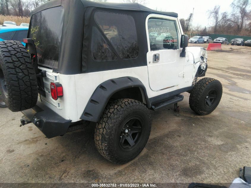 2003 Jeep Wrangler Se VIN: 1J4FA29143P374700 Lot: 35532753