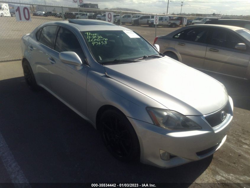 2007 Lexus Is 250 VIN: JTHBK262272032811 Lot: 35534442