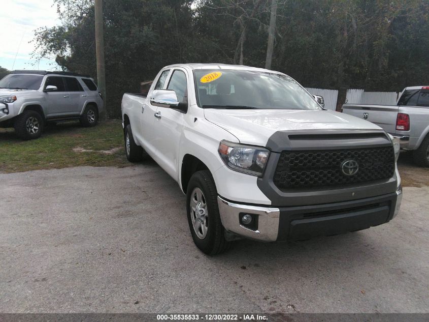 2018 Toyota Tundra Sr 5.7L V8 VIN: 5TFTY5F11JX010094 Lot: 35535533