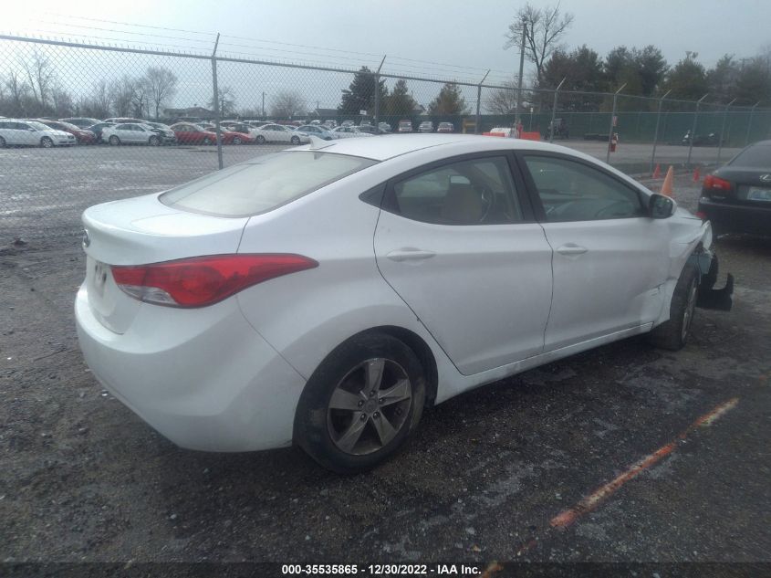 2012 Hyundai Elantra Gls VIN: 5NPDH4AE1CH063529 Lot: 35535865