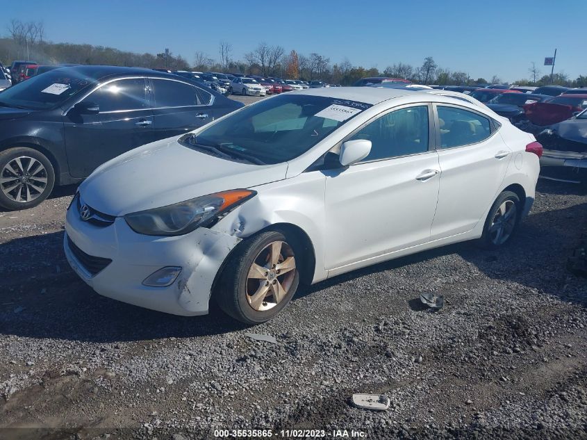 2012 Hyundai Elantra Gls VIN: 5NPDH4AE1CH063529 Lot: 35535865