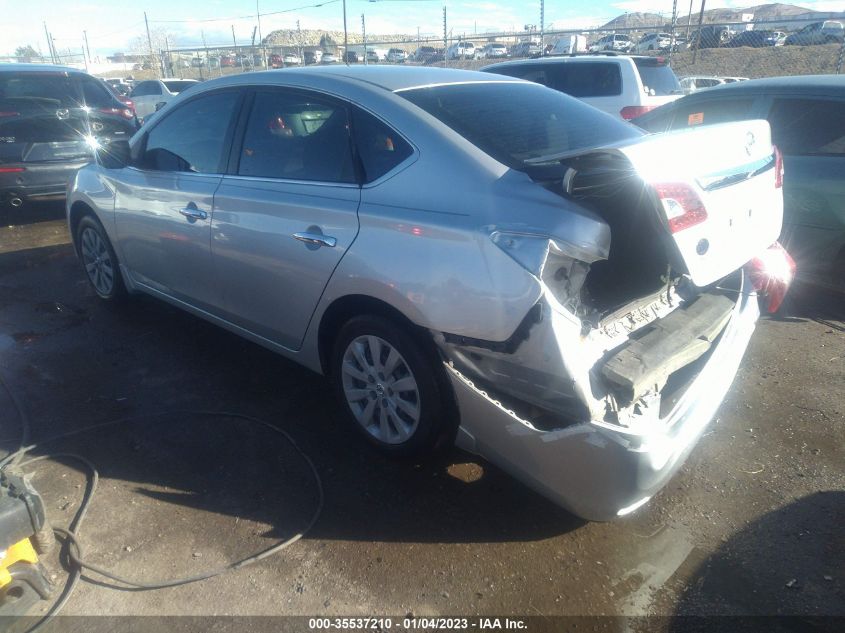 2015 Nissan Sentra S VIN: 3N1AB7AP8FY345443 Lot: 35537210