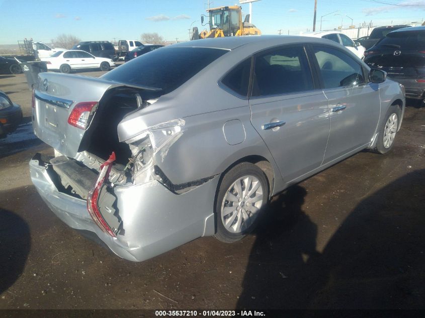 2015 Nissan Sentra S VIN: 3N1AB7AP8FY345443 Lot: 35537210