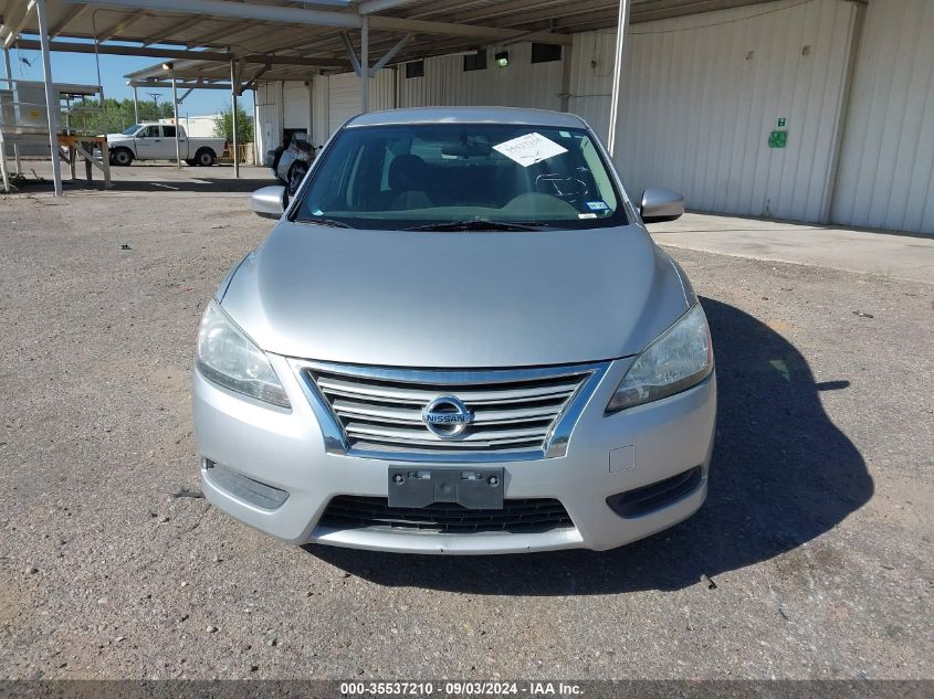 2015 Nissan Sentra S VIN: 3N1AB7AP8FY345443 Lot: 35537210