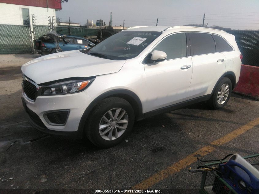 2016 Kia Sorento 2.4L Lx VIN: 5XYPG4A38GG117923 Lot: 35537616