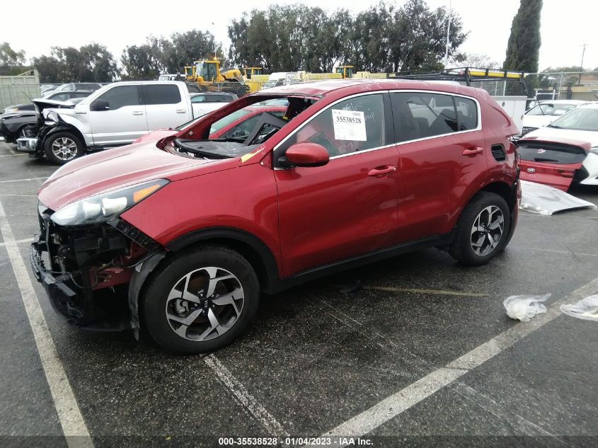 2020 Kia Sportage Lx VIN: KNDPM3AC4L7761459 Lot: 35538528