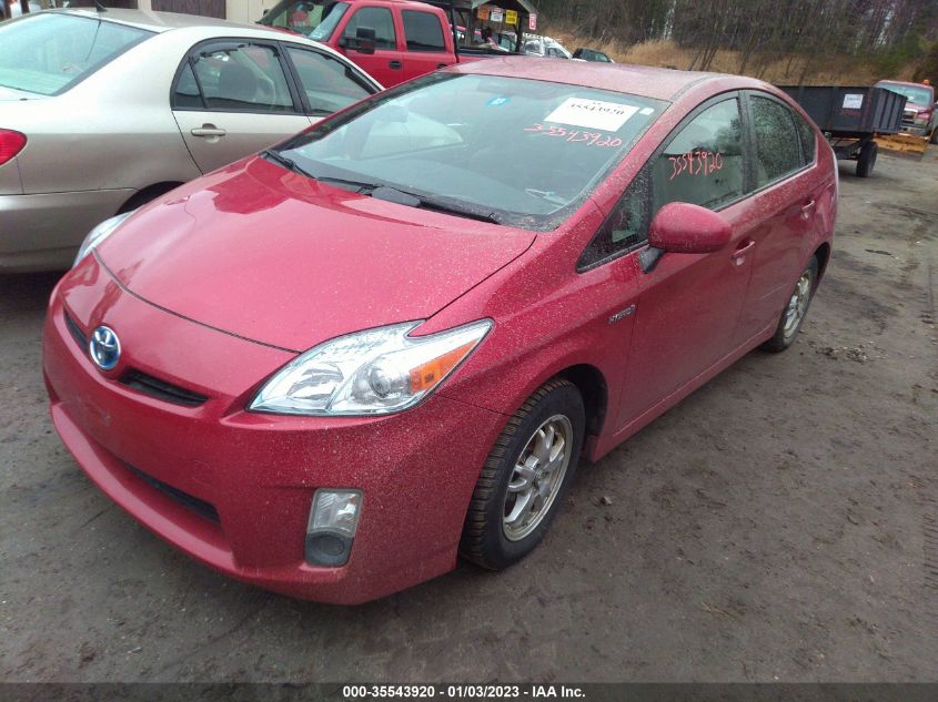 2010 Toyota Prius Ii VIN: JTDKN3DU4A1204658 Lot: 35543920