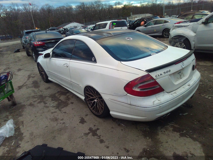 2003 Mercedes-Benz Clk-Class 5.0L VIN: WDBTJ75JX3F042308 Lot: 35547869
