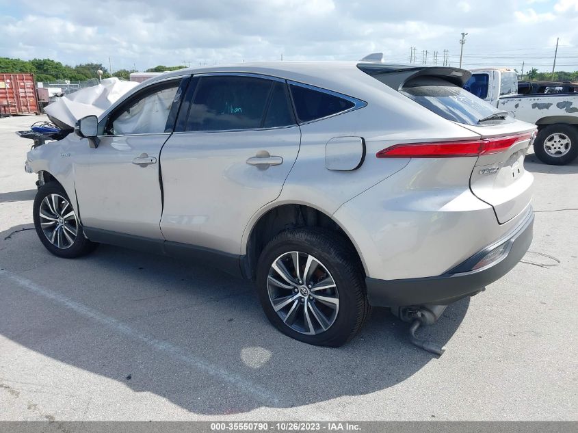 2021 Toyota Venza Le/Xle/Limited VIN: JTEAAAAH1MJ011984 Lot: 35550790