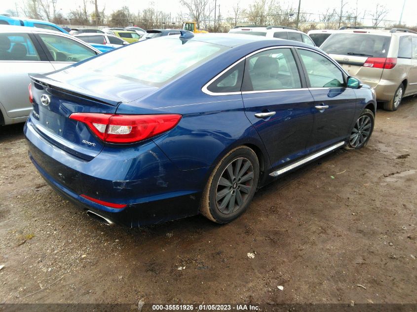 2016 Hyundai Sonata Sport VIN: 5NPE34AF1GH281875 Lot: 35551926