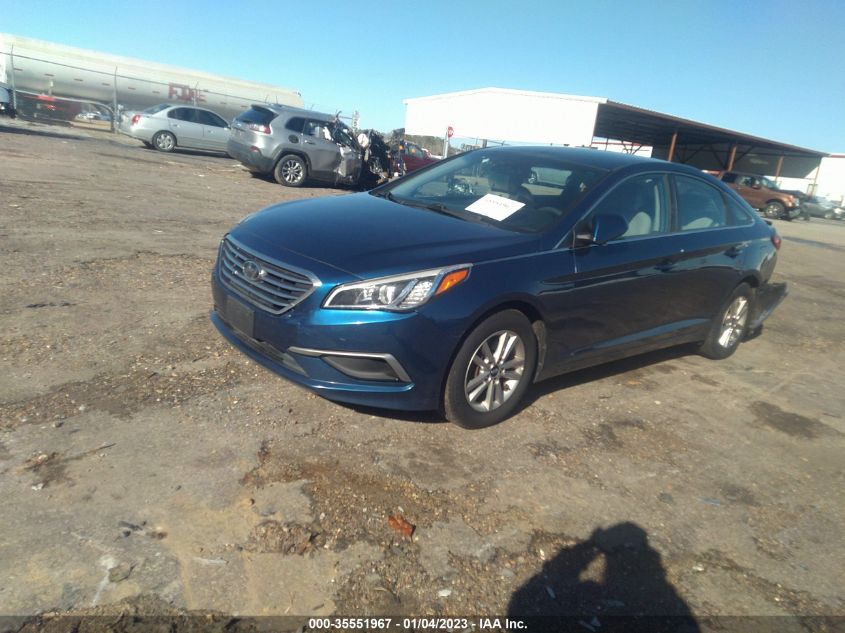 2017 Hyundai Sonata VIN: 5NPE24AF5HH488144 Lot: 35551967