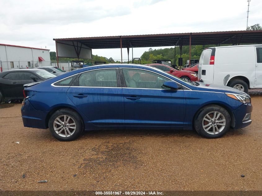 2017 Hyundai Sonata VIN: 5NPE24AF5HH488144 Lot: 35551967