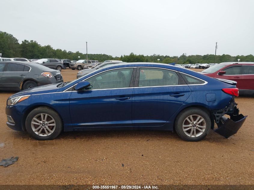 2017 Hyundai Sonata VIN: 5NPE24AF5HH488144 Lot: 35551967