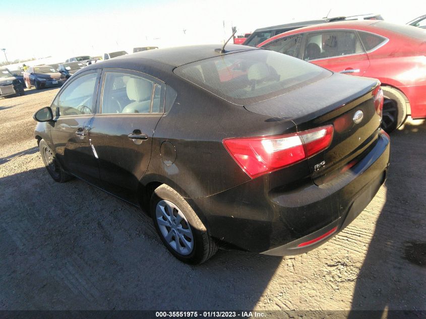 2015 Kia Rio Lx VIN: KNADM4A34F6438674 Lot: 35551975