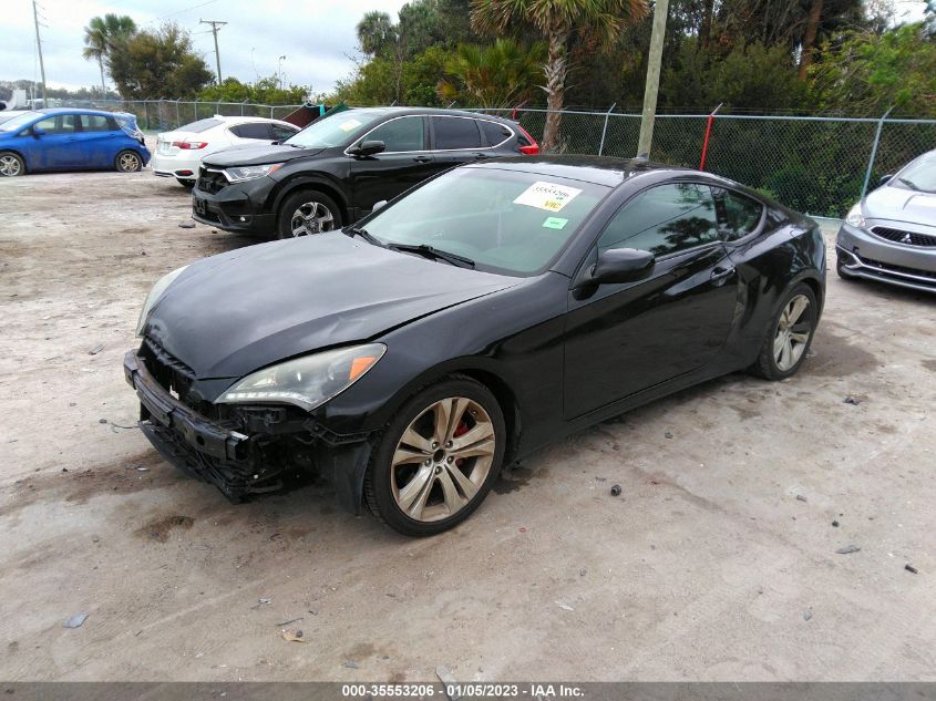 2012 Hyundai Genesis Coupe 2.0T VIN: KMHHT6KD6CU071774 Lot: 35553206