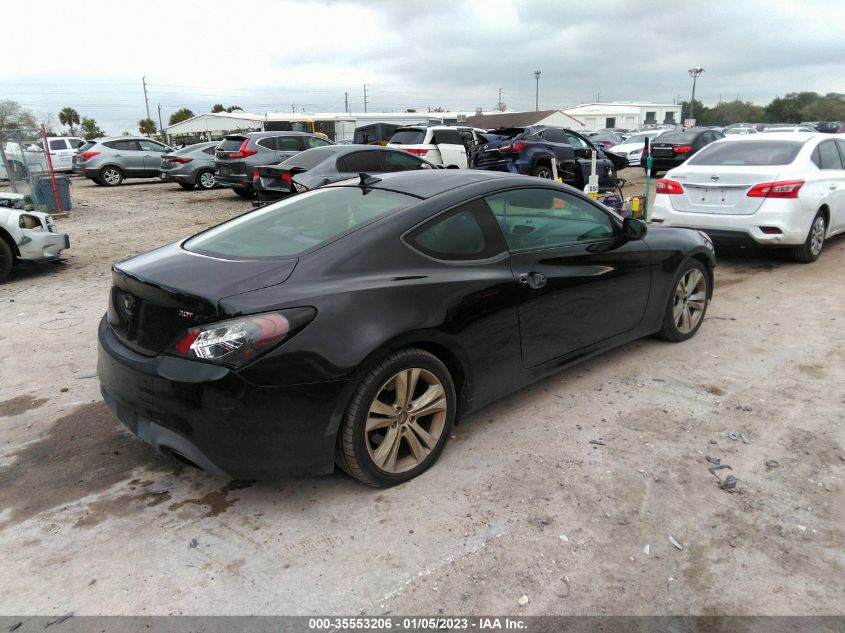 2012 Hyundai Genesis Coupe 2.0T VIN: KMHHT6KD6CU071774 Lot: 35553206