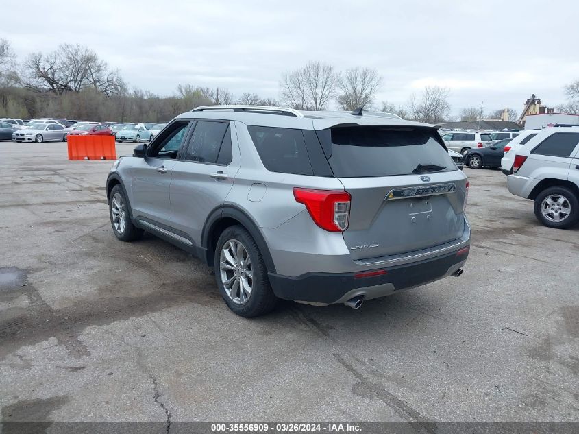 2022 Ford Explorer Limited VIN: 1FMSK7FH4NGA51598 Lot: 35556909