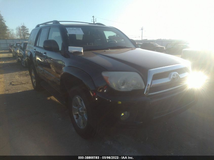 2007 Toyota 4Runner Sr5 V6 VIN: JTEZU14R778068054 Lot: 35565183