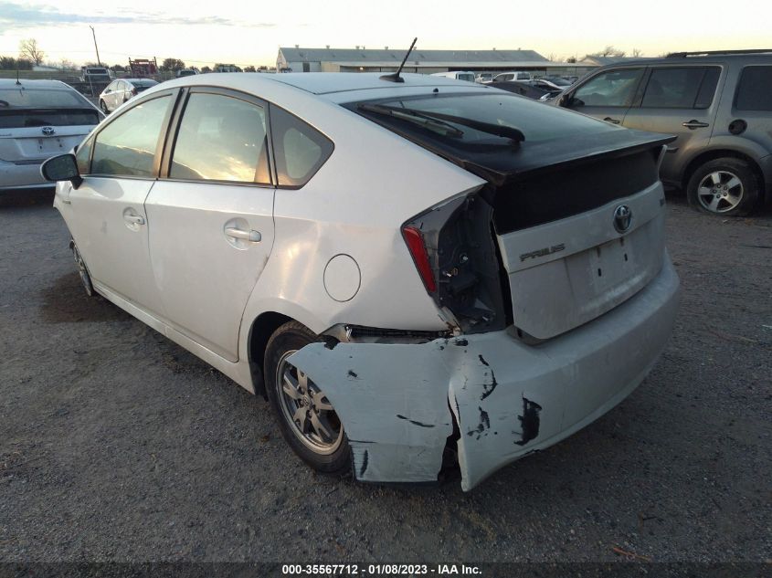 JTDKN3DU3B5346414 2011 Toyota Prius Two